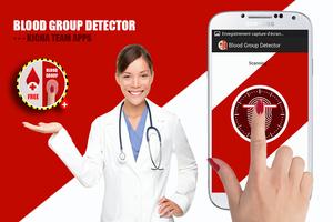 Blood Group Scanner Prank Plakat