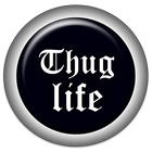 Thug Life Button أيقونة