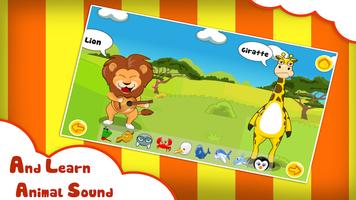 برنامه‌نما Animals Sounds - Kids Games عکس از صفحه