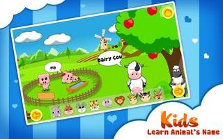 برنامه‌نما Animals Sounds - Kids Games عکس از صفحه