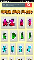 Kids Alphabet And Words Affiche