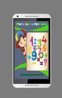 Math game for kids Affiche