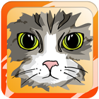 kids coloring and drawing cat simgesi