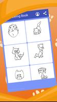 kids coloring and drawing cat screenshot 2