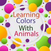 Learning colors with animals icon