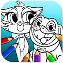 Puppy Dog Pals Coloring Book APK