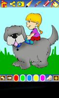 2 Schermata Coloring Dogs for kids