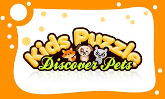 Kids Jisaw Puzzle Find Pets โปสเตอร์