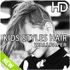 Kids Styles Hair Live wallpapers HD icône