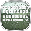 APK Raindrops theme kika keyboard