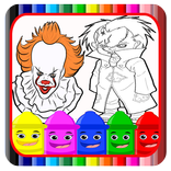 ”coloring book for killer chucky