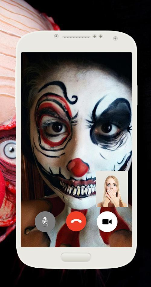 Video Call Scary Killer Clown For Android Apk Download - killer clown updated roblox