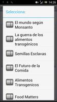 Alimentos Transgenicos GMO تصوير الشاشة 3