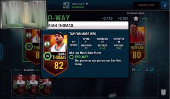 Tips NBA Live Basketball تصوير الشاشة 2