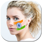 Indian Flag Face Maker - Flag Face Photo Frame ikona