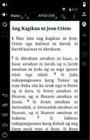 Cebuano Study Bible スクリーンショット 1