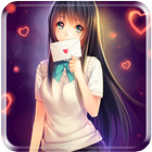 New Anime Girl HD LWP icône