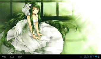 Anime Princess Live Wallpaper اسکرین شاٹ 2