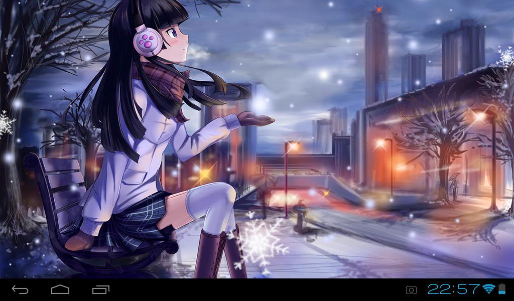 Android 用の Anime Girl Live Wallpaper Apk をダウンロード