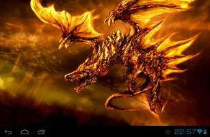 Dragons Live Wallpaper Affiche