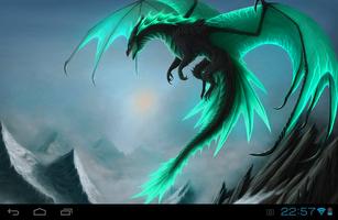 Dragons Live Wallpaper capture d'écran 1