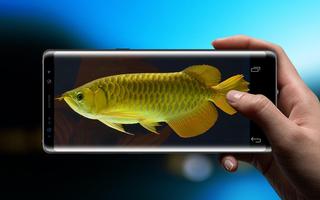 New Arowana Gold LiveWallpaper ảnh chụp màn hình 1