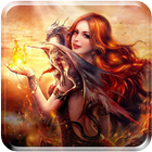 Fantasy Girls LiveWallpaper آئیکن