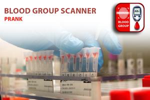 Blood Group Scanner Prank-poster
