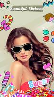 برنامه‌نما Candy Selfie Camera عکس از صفحه