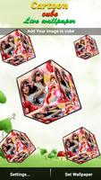 Cartoon Cube Live Wallpaper ảnh chụp màn hình 1