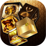 Gold Cube Wallpaper biểu tượng