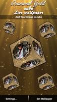 Gold Cube Wallpaper ảnh chụp màn hình 1