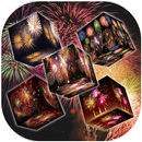 APK 3D Firework Cube Wallpaper
