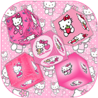 3D Kitty Cube Live Wallpaper icon