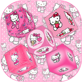 3D Kitty Cube Live Wallpaper biểu tượng
