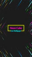 Neon cube live wallpaper ảnh chụp màn hình 1