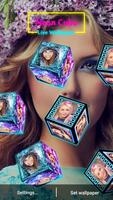 Neon cube live wallpaper ảnh chụp màn hình 3