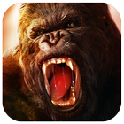 Angry King Kong Rampage: Gorilla Simulator Games icône