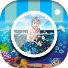 3D Water Effects Photo Editor أيقونة