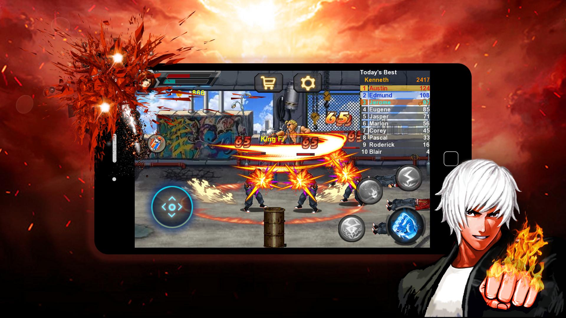 King Fighter IV Android Game APK (com.KingFighterIV.gedou.org.free