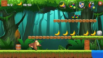jungle 2 banana monkey running capture d'écran 1