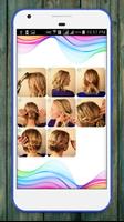 womens step by step hairstyles Affiche