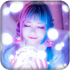 Sparkle Effects Kirakira - Glitter Camera Overlay-icoon