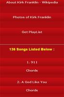 All Songs of Kirk Franklin capture d'écran 2