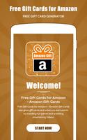 Free Gift Cards for Amazon - Amazon Gift Cards Affiche