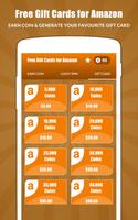 Free Gift Cards for Amazon - Amazon Gift Cards captura de pantalla 3
