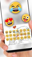 Romantic Kiss Keyboard in Comic Style تصوير الشاشة 1