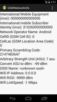 GSM Info capture d'écran 1