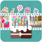 Birthday Movie Maker أيقونة