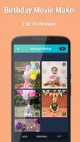 Birthday Movie Maker syot layar 2